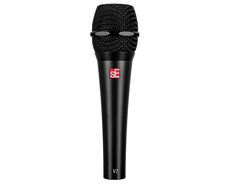 V7 Handheld Dynamic Vocal Microphone - Black