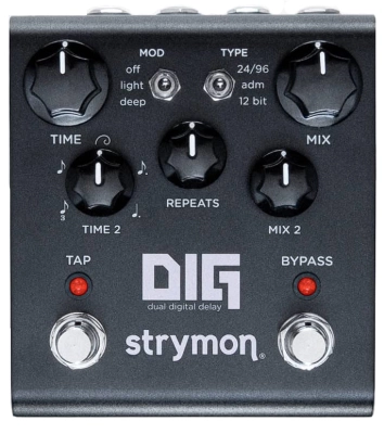 Strymon - DIG Dual Digital Delay Pedal - Midnight Edition