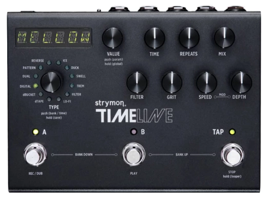 Timeline Multidimension Delay Effects Unit - Midnight Edition