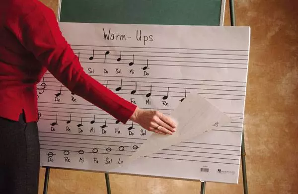 Oversized Music Flip Chart Book