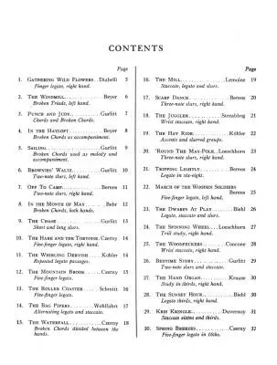 Technic for the First Year - Thompson - Piano - Book