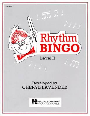 Hal Leonard - Rhythm Bingo - Level 2 - Lavender - Game