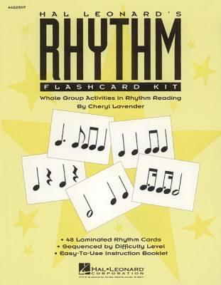 Hal Leonard - Rhythm Flashcard Kit - Lavender - Kit