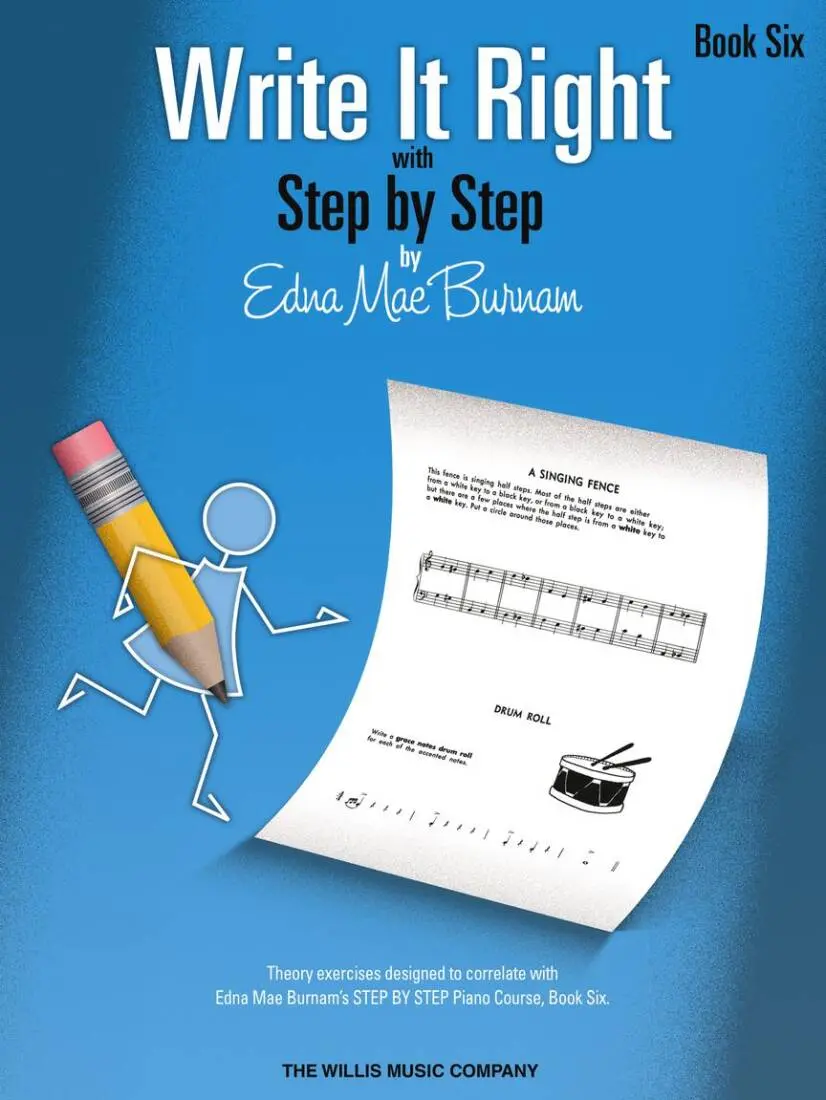 Write It Right, Book 6 - Burnam - Piano - Book