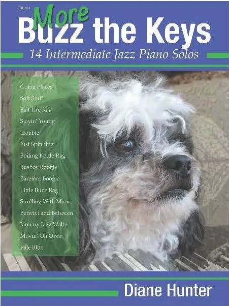 More Buzz the Keys: 14 Intermediate Jazz Piano Solos - Hunter - Piano - Book