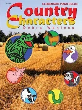 Debra Wanless Music - Country Characters - Wanless - Piano - Book