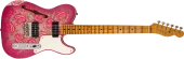 Fender Custom Shop - Limited Edition Dual P90 Telecaster Relic, Maple Neck - Pink Paisley