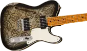 Limited Edition Dual P90 Telecaster Relic, Maple Neck - Black Paisley