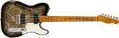 "Fender Custom Shop - Limited Edition Dual P90 Telecaster Relic, Maple Neck - Black Paisley"