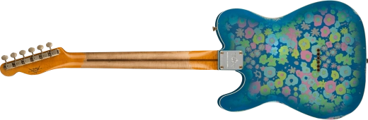 Limited Edition Dual P90 Telecaster Relic, Maple Neck - Blue Floral