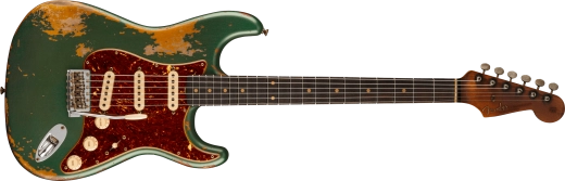 Limited Edition Roasted \'61 Stratocaster Super Heavy Relic, Rosewood Fingerboard - Sherwood Green over Sunburst