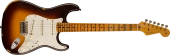 Fender Custom Shop - Limited Edition Fat 50s Stratocaster Relic, 1-Piece Maple Neck - Wide-Fade Chocolate 2-Colour Sunburst