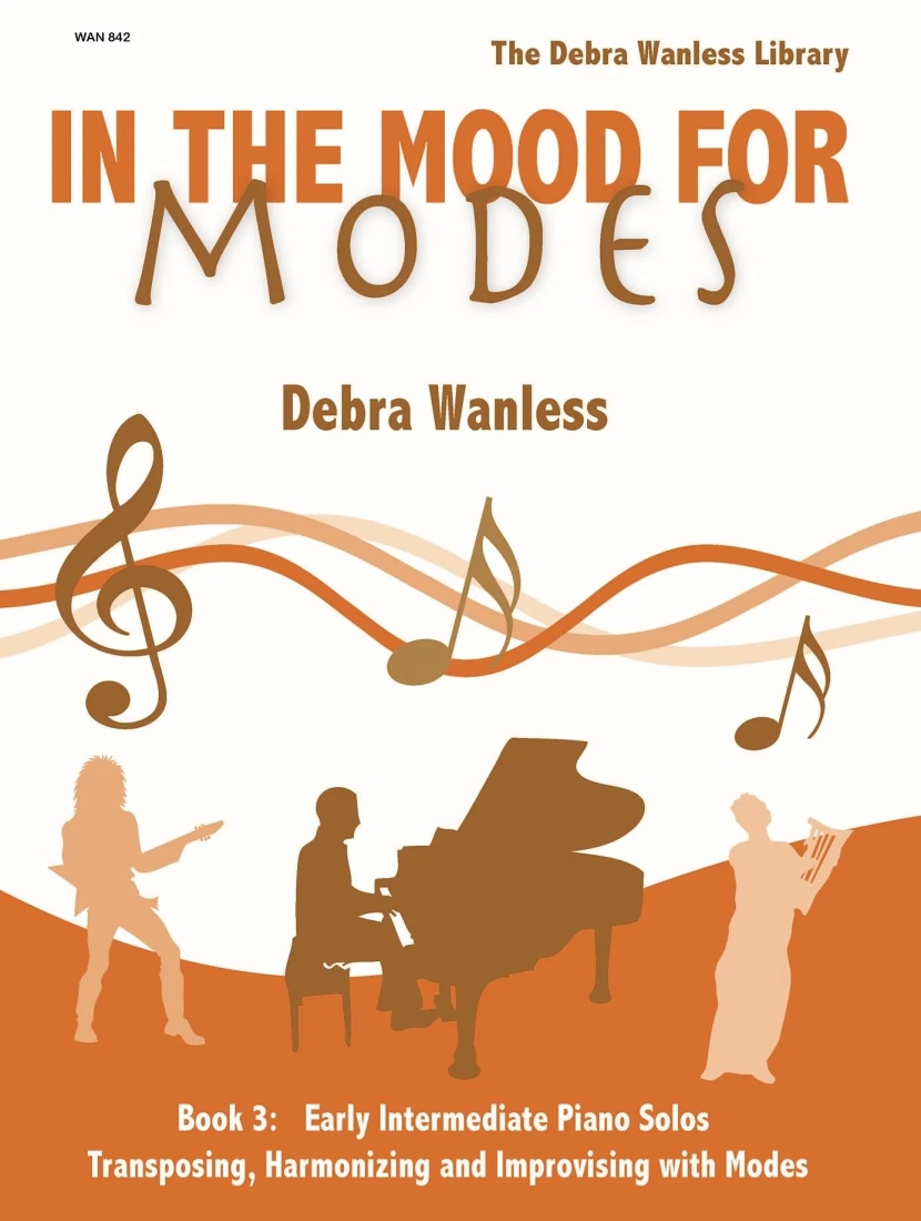 In the Mood for Modes, Book 3 - Wanless - Piano - Book