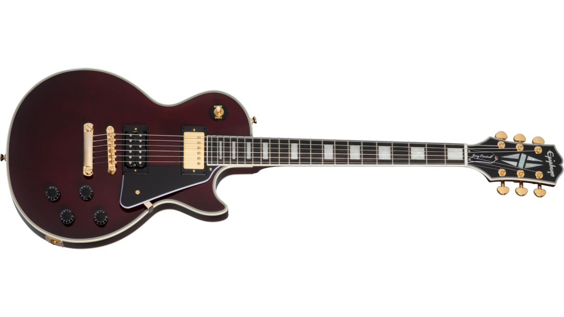 Jerry Cantrell Wino Les Paul Custom Outfit - Dark Wine Red