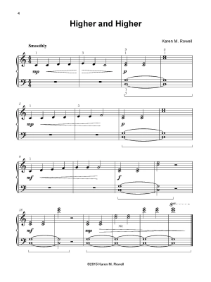 Pedal Pushers - Rowell - Piano - Book