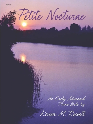 Debra Wanless Music - Petite Nocturne - Rowell - Piano - Sheet Music