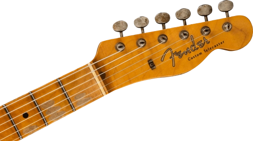 Limited Edition \'50s Twisted Telecaster Custom Journeyman Relic, Flame Maple Neck - Chocolate 3-Colour Sunburst