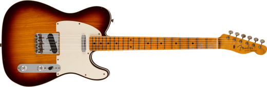 Fender Custom Shop - Limited Edition 50s Twisted Telecaster Custom Journeyman Relic, Flame Maple Neck - Chocolate 3-Colour Sunburst