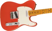 Limited Edition \'50s Twisted Telecaster Custom Journeyman Relic, Flame Maple Neck - Aged Tahitian Coral