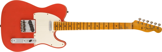 Fender Custom Shop - Limited Edition 50s Twisted Telecaster Custom Journeyman Relic, Flame Maple Neck - Aged Tahitian Coral