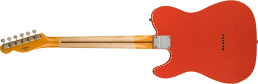 Limited Edition \'50s Twisted Telecaster Custom Journeyman Relic, Flame Maple Neck - Aged Tahitian Coral