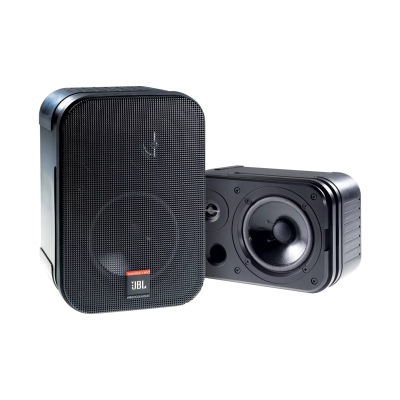 Control 1 Pro Two-Way Professional Compact Loudspeakers (Pair) - Black
