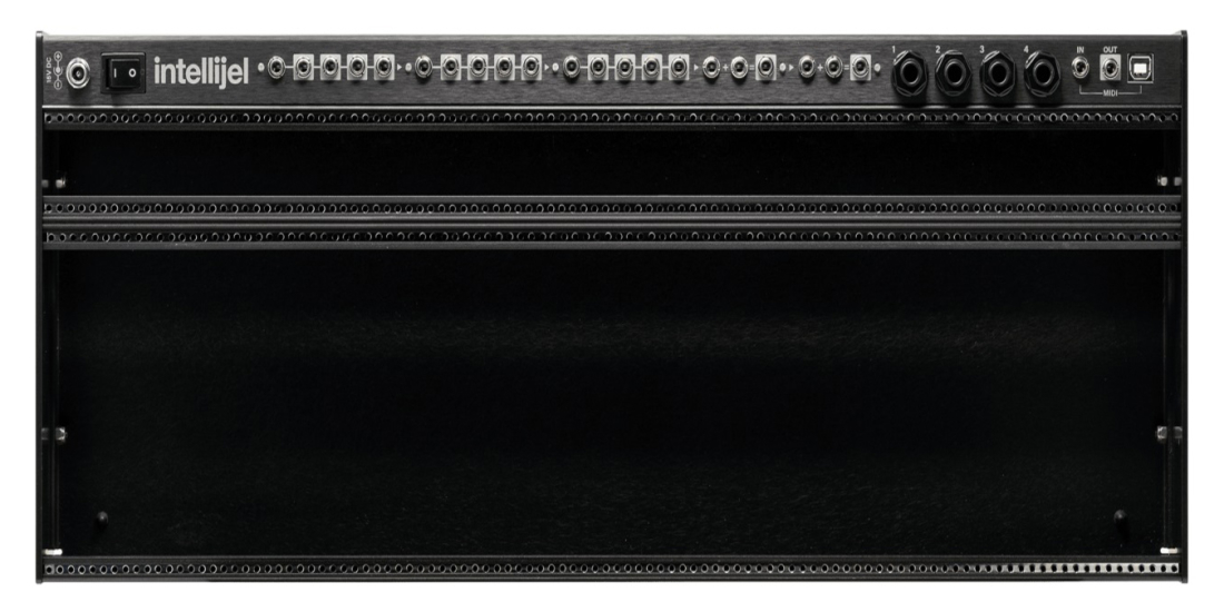 104hp 4U Palette Case - Stealth Black