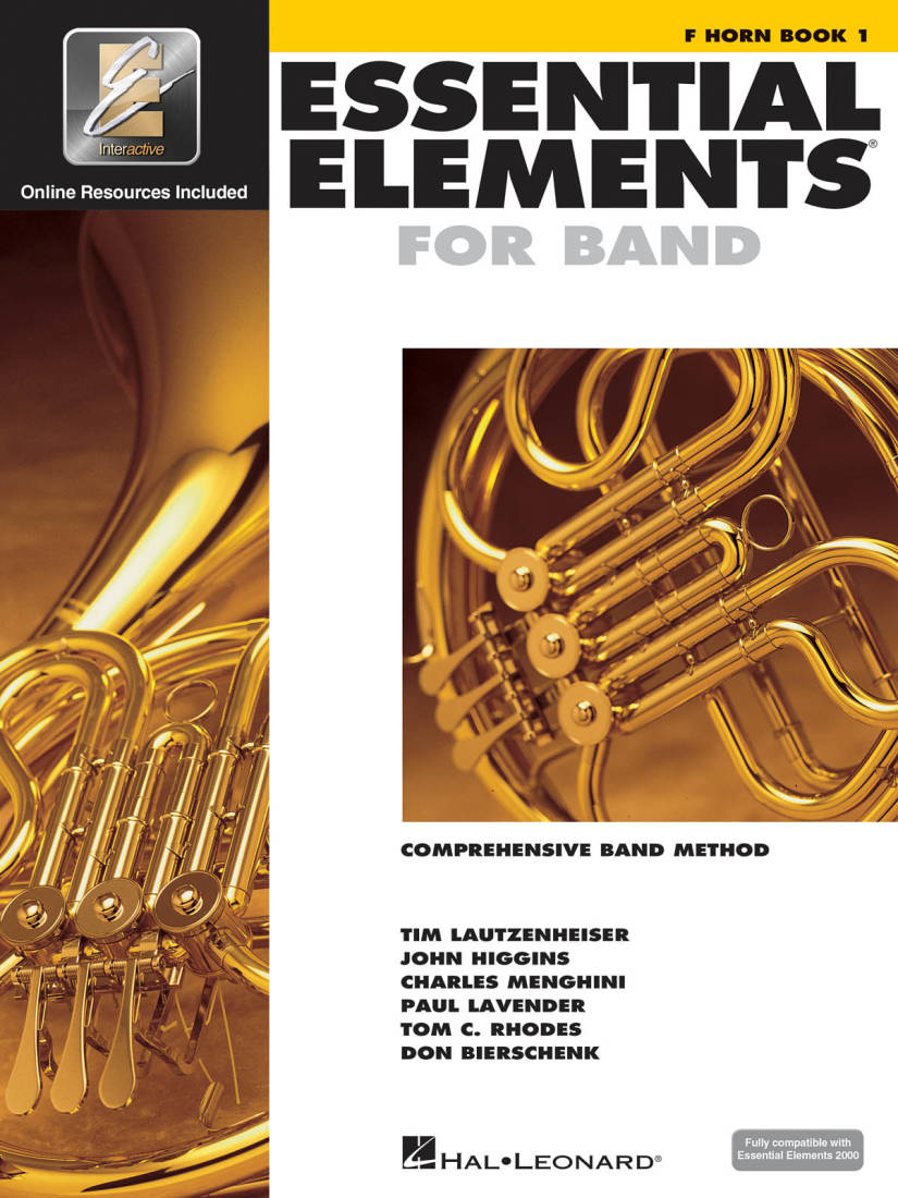 Essential Elements for Band Book 1 - F Horn - Book/Media Online (EEi)