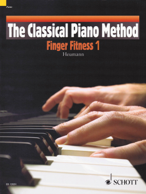 Schott - The Classical Piano Method, Finger Fitness 1 - Heumann - Piano - Book