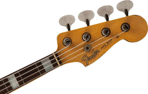 Limited Edition Custom Jazz Bass Heavy Relic, Rosewood Fingerboard - Faded Aged 3-Colour Sunburst