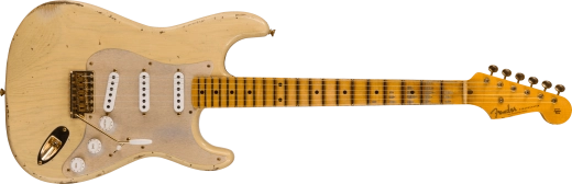 Fender Custom Shop - Limited Edition 55 Bone Tone Stratocaster Relic, Flame Maple Fingerboard - Aged Honey Blonde