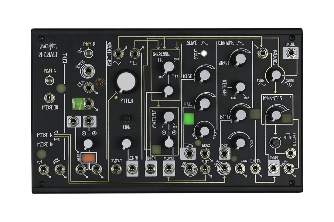 0-Coast Single Voice Synthesizer