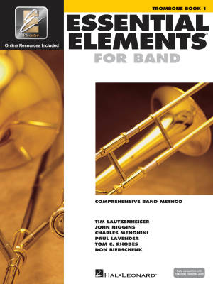 Hal Leonard - Essential Elements for Band Book 1 - Trombone - Book/Media Online (EEi)