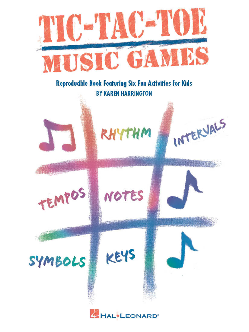 Tic-Tac-Toe Music Games - Harrington - Book