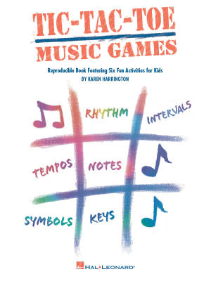 Hal Leonard - Tic-Tac-Toe Music Games - Harrington - Book