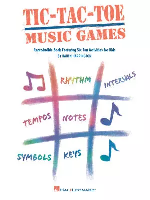 Hal Leonard - Tic-Tac-Toe Music Games - Harrington - Book