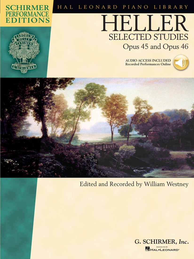 Selected Piano Studies, Opus 45 & 46 - Heller/Westney - Piano - Book/Audio Online