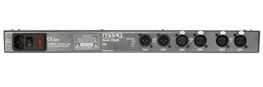 PREQ2 Dual Microphone Preamp with EQ