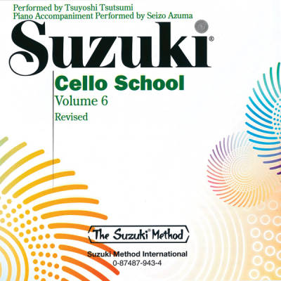 Summy-Birchard - Suzuki Cello School CD, Volume 6
