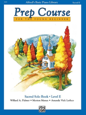Alfred Publishing - Alfreds Basic Piano Prep Course: Sacred Solo Book E - Piano - Book
