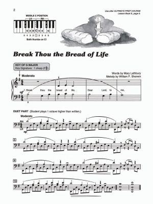 Alfred\'s Basic Piano Prep Course: Sacred Solo Book E - Piano - Book