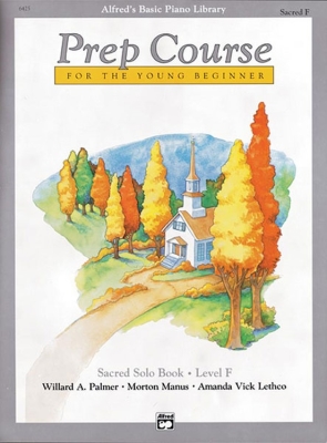 Alfred Publishing - Alfreds Basic Piano Prep Course: Sacred Solo Book F - Piano - Book