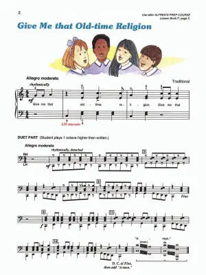 Alfred\'s Basic Piano Prep Course: Sacred Solo Book F - Piano - Book