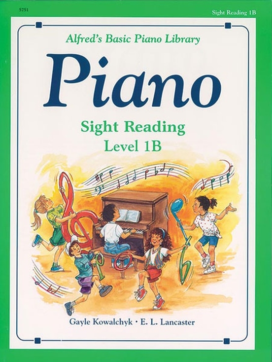 Alfred\'s Basic Piano Library: Sight Reading Book 1B - Piano - Book