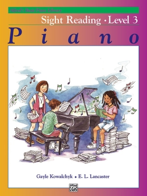 Alfred\'s Basic Piano Library: Sight Reading Book 3 - Piano - Book