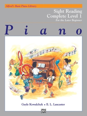 Alfred Publishing - Alfreds Basic Piano Library: Sight Reading Book Complete Level 1 (1A/1B) - Piano - Book