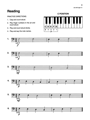 Alfred\'s Basic Piano Library: Sight Reading Book Complete Level 1 (1A/1B) - Piano - Book