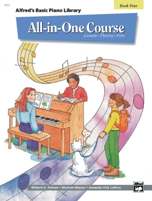 Alfred Publishing - Alfreds Basic All-in-One Course, Book 4 Palmer/Manus/Lethco - Piano - Book