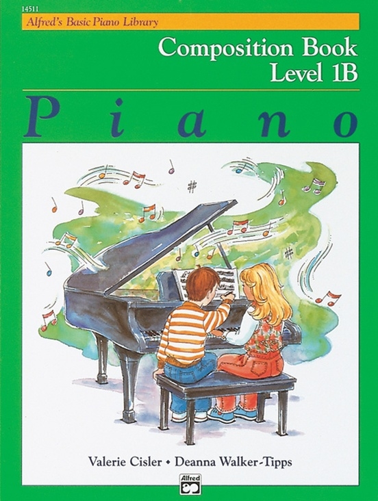 Alfred\'s Basic Piano Library: Composition Book 1B - Piano - Book