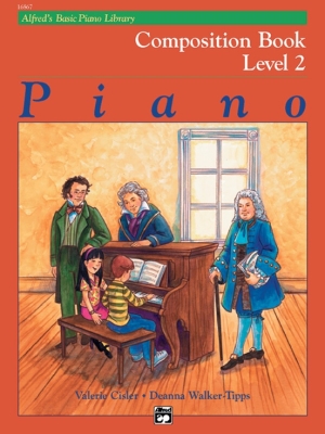 Alfred\'s Basic Piano Library: Composition Book 2 - Piano - Book